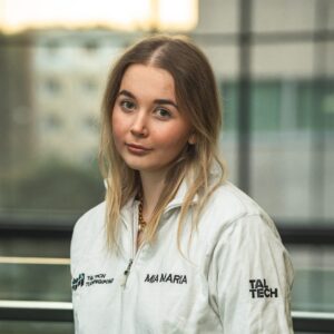 Mia Maria Grepp - TalTech Tudengifond